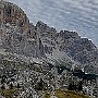 Panorama of Cinque Torri, Tofana di Rozes and Lagazuoi